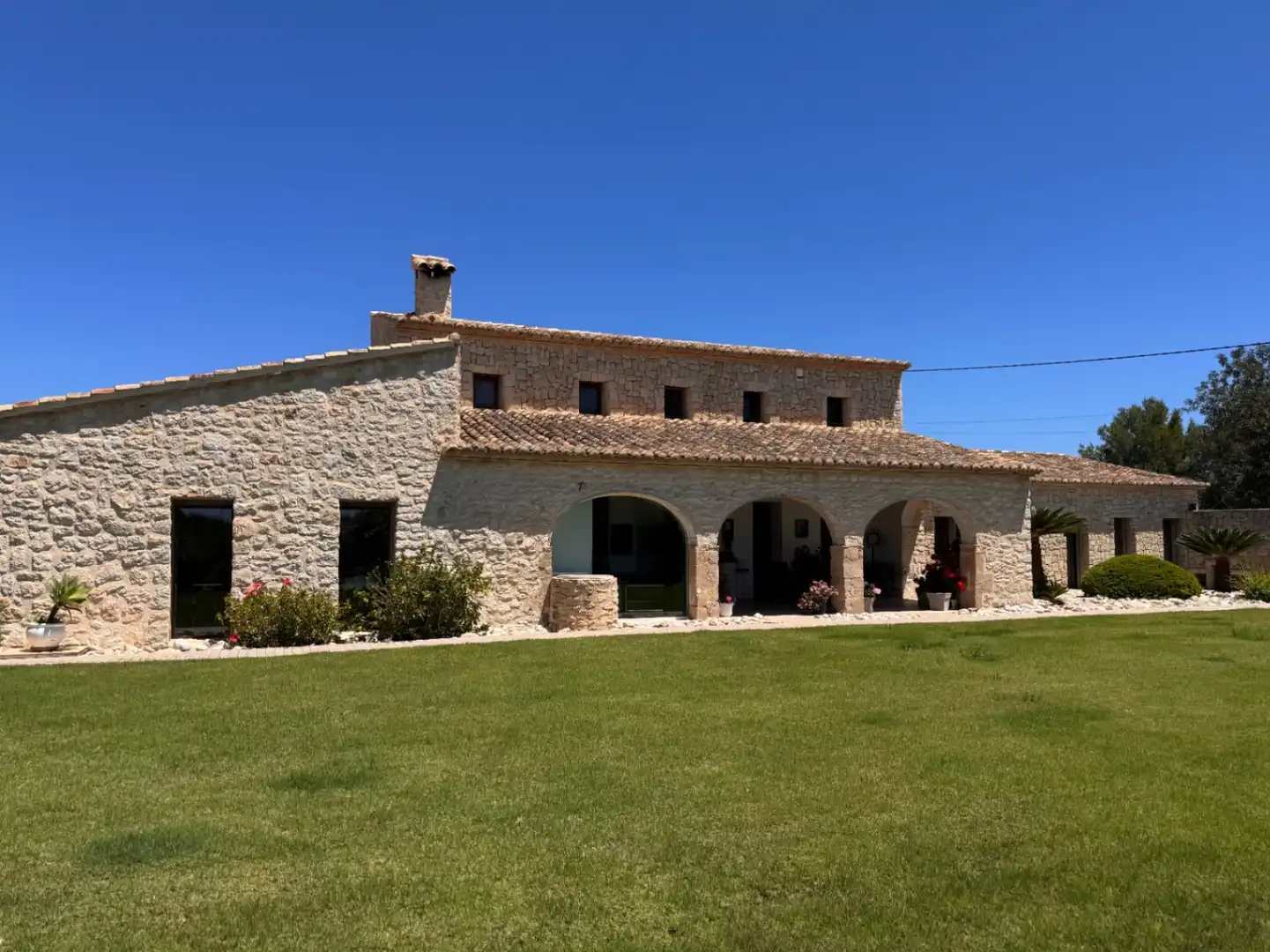 Vista exterior de Finca rústica en venta en Benissa con Aire acondicionado, Calefacción y Jardín privado
