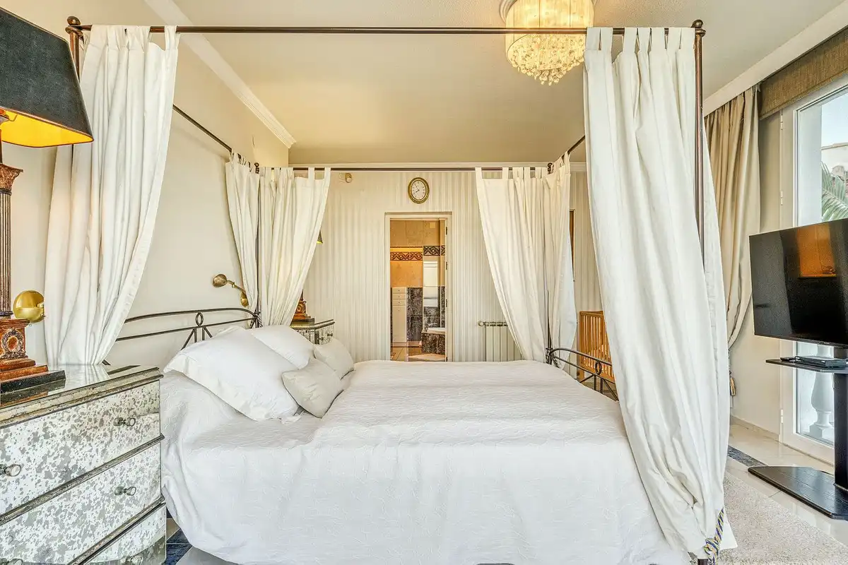 Bedroom of Detached homes for sale in Marbella  with Air Conditioner, Terrace and Storage room