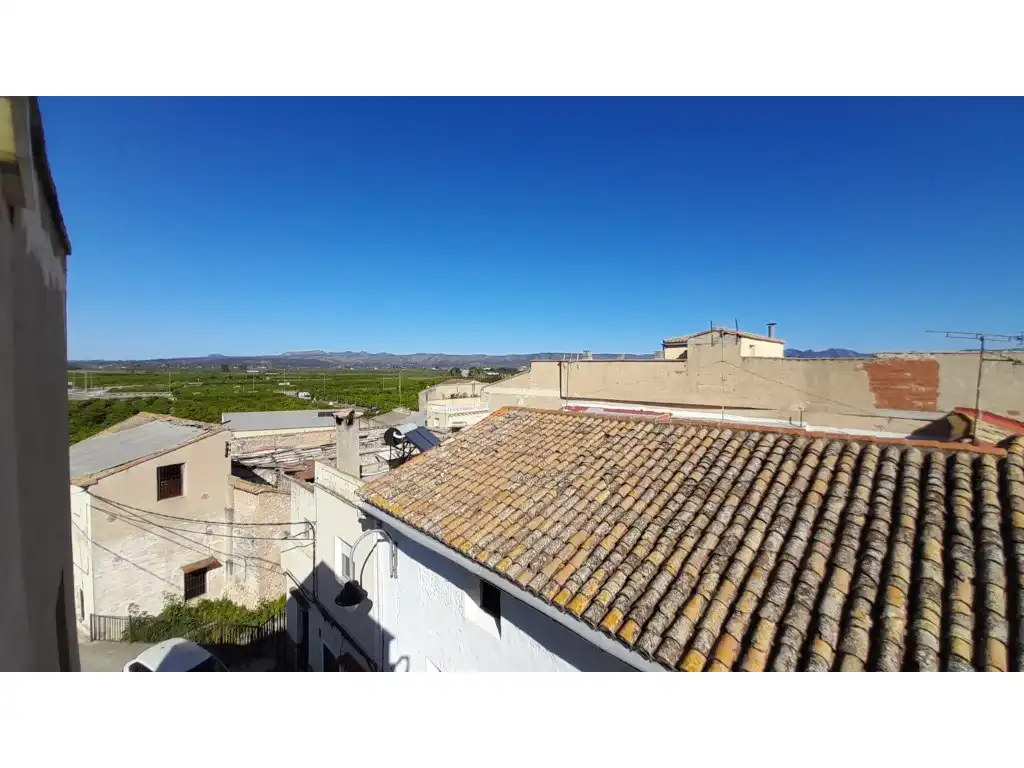 Vista exterior de Casa o chalet en venta en L'Énova con Aire acondicionado y Terraza