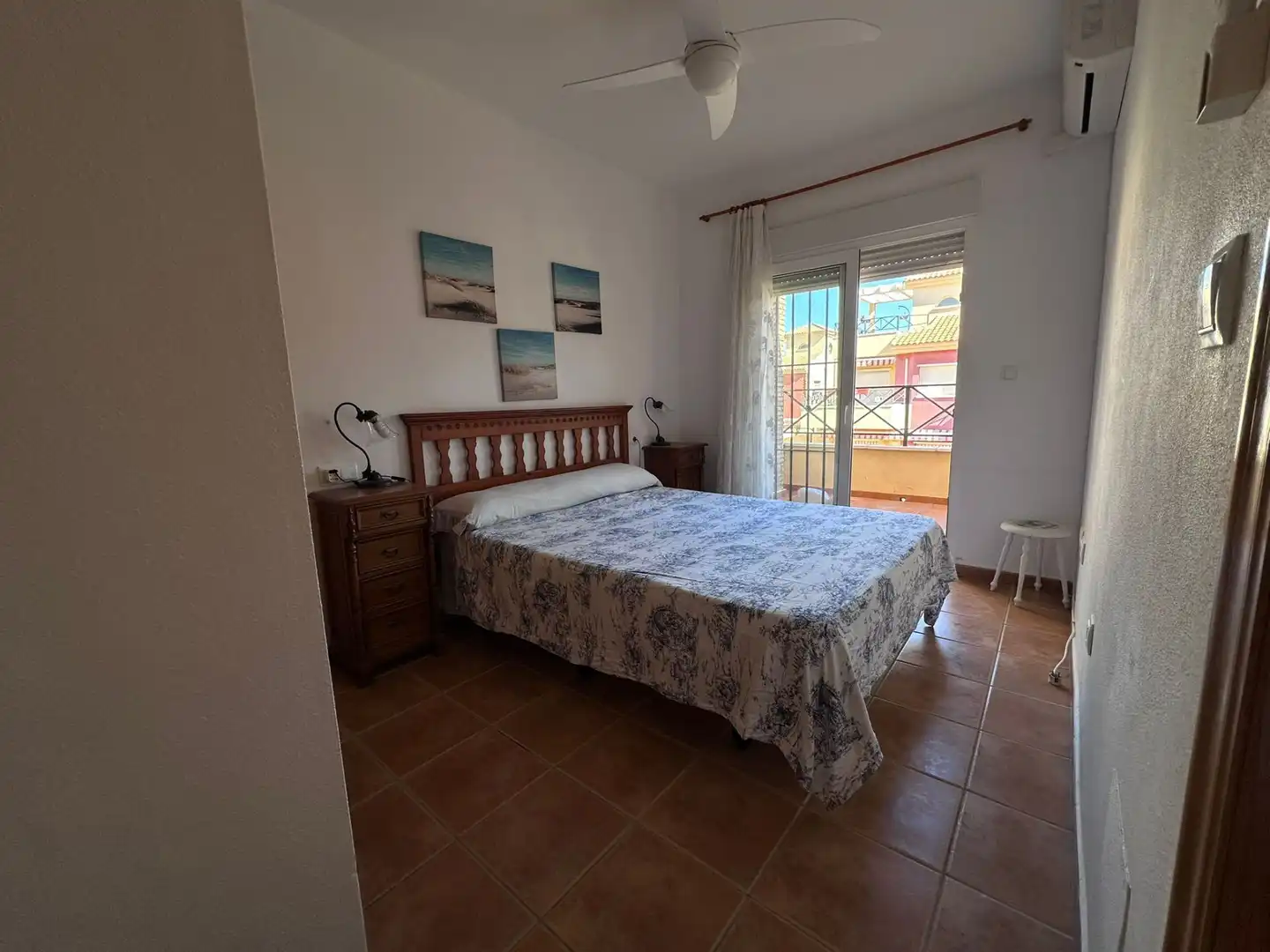 Dormitori de Casa o xalet de lloguer en Pilar de la Horadada amb Aire condicionat, Calefacció i Terrassa