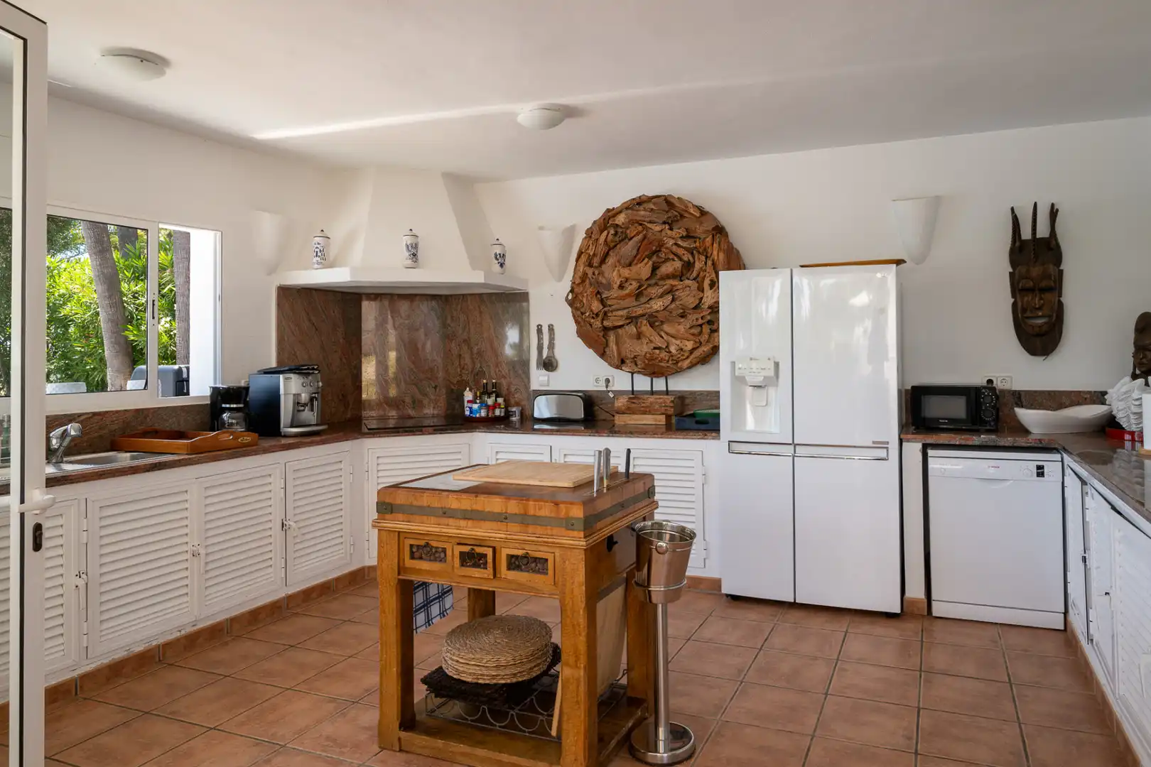 Küche von Haus oder Chalet zum Verkauf in Marbella mit Klimaanlage, Privatgarten und Terrasse