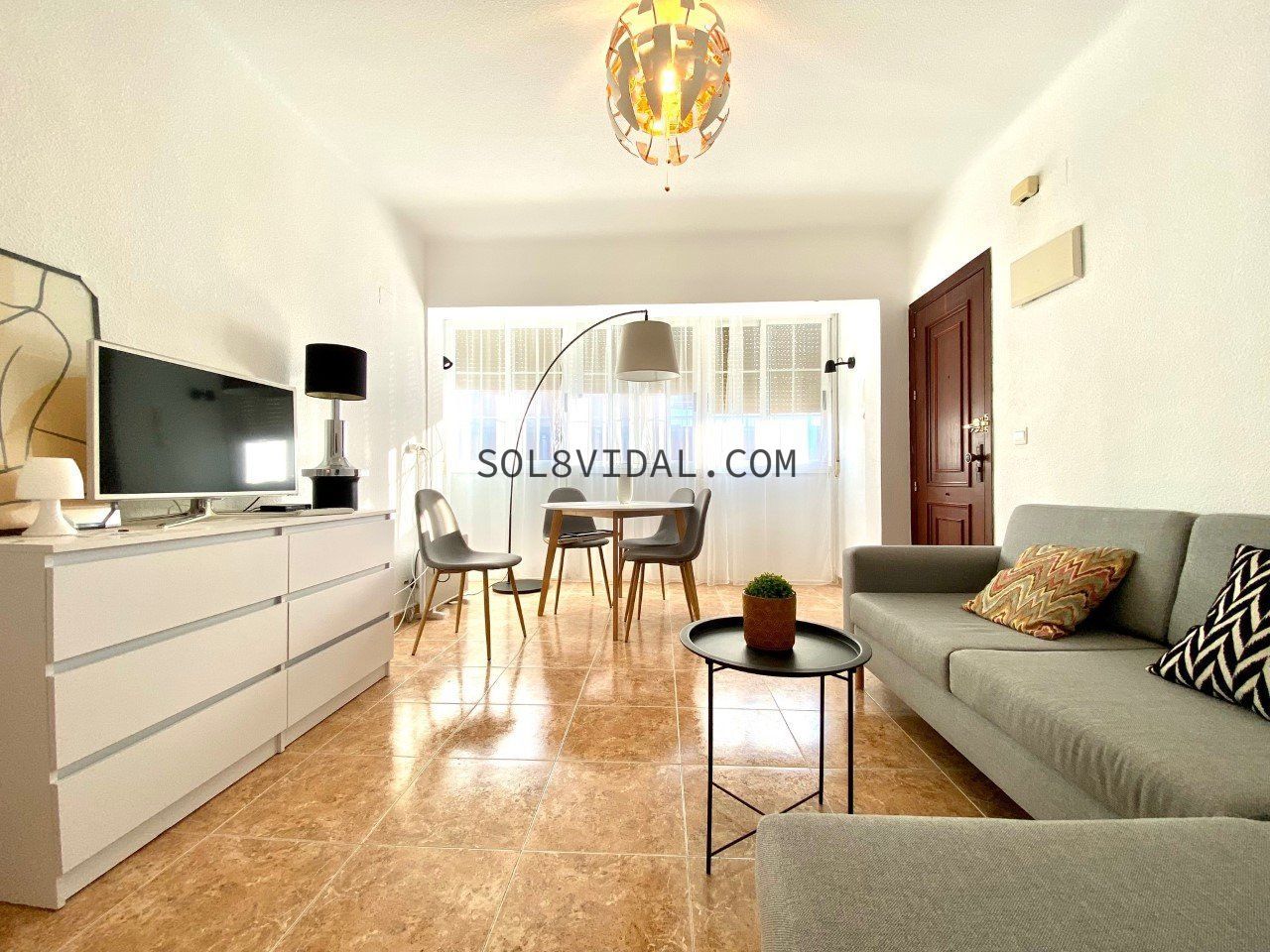 Living room of Flat to rent in Orihuela  with Furnished