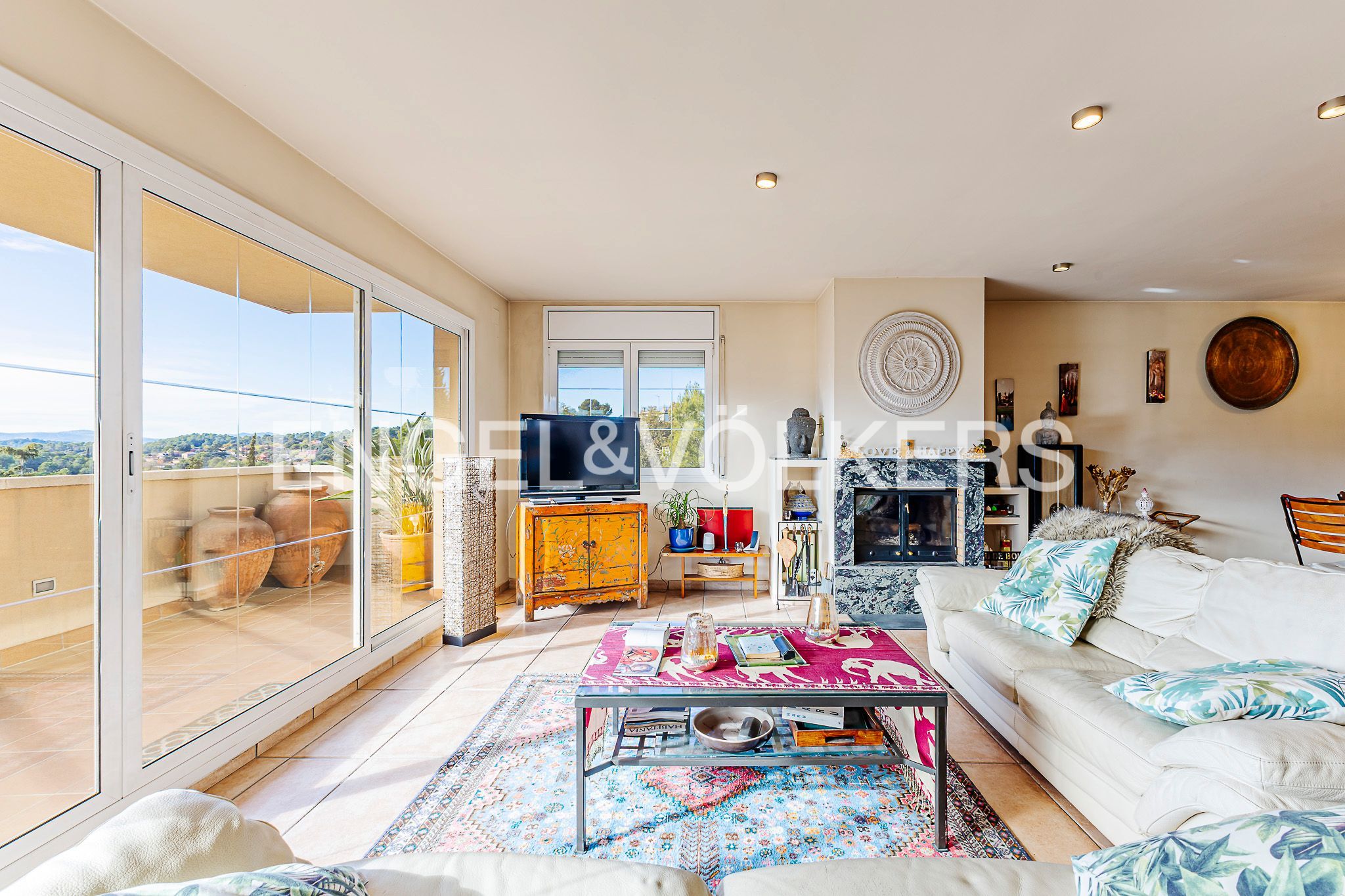 Vista exterior de Casa o xalet en venda en Sant Cugat del Vallès amb Calefacció, Jardí privat i Traster