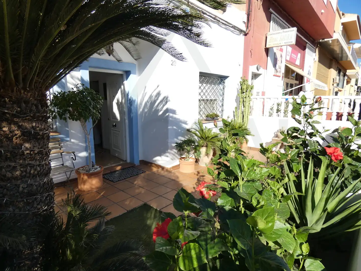 Jardín de Casa adosada en venta en Cartagena con Aire acondicionado, Calefacción y Jardín privado