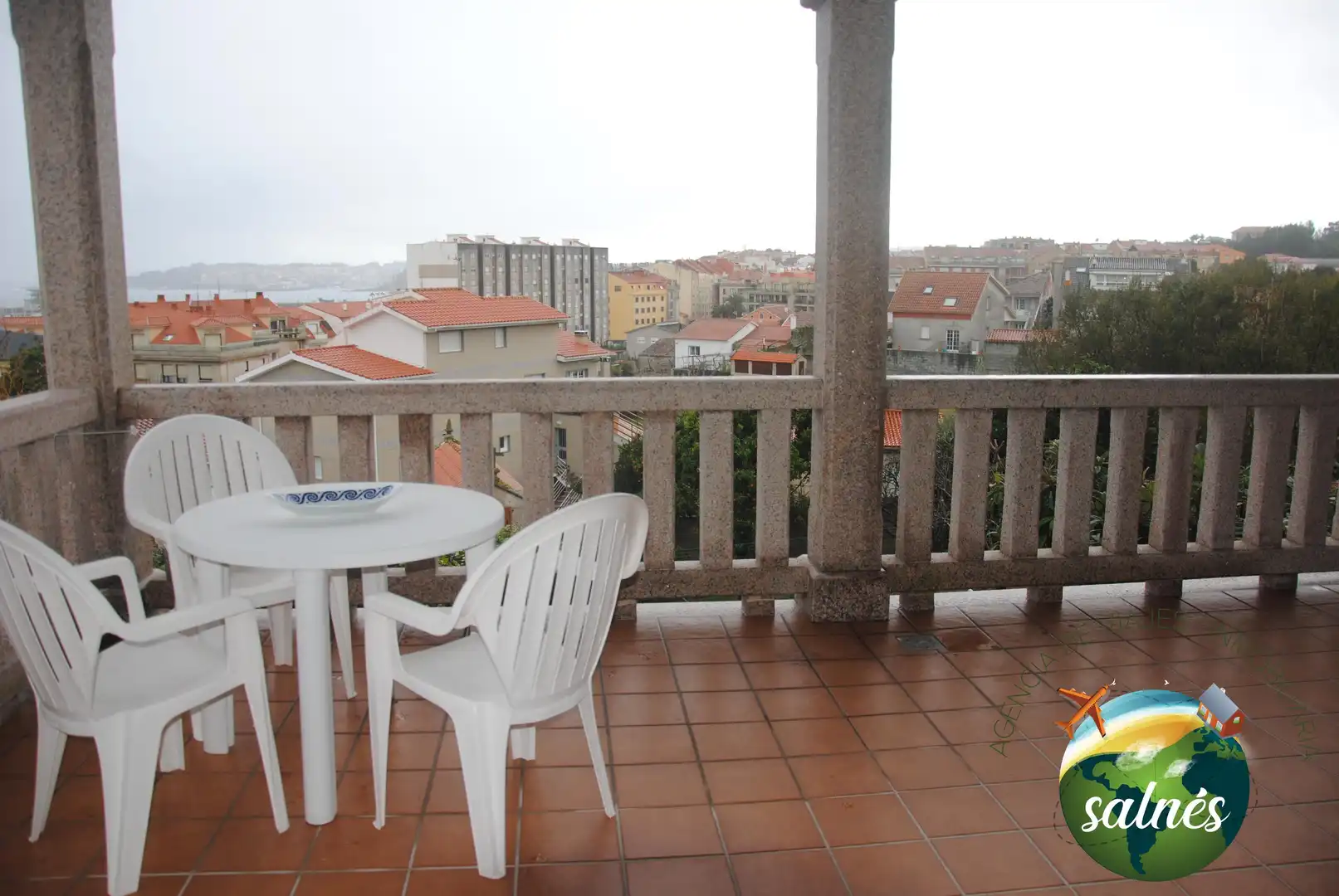 Terrace of Houses for rent in Sanxenxo  with Private garden, Terrace and Furnished