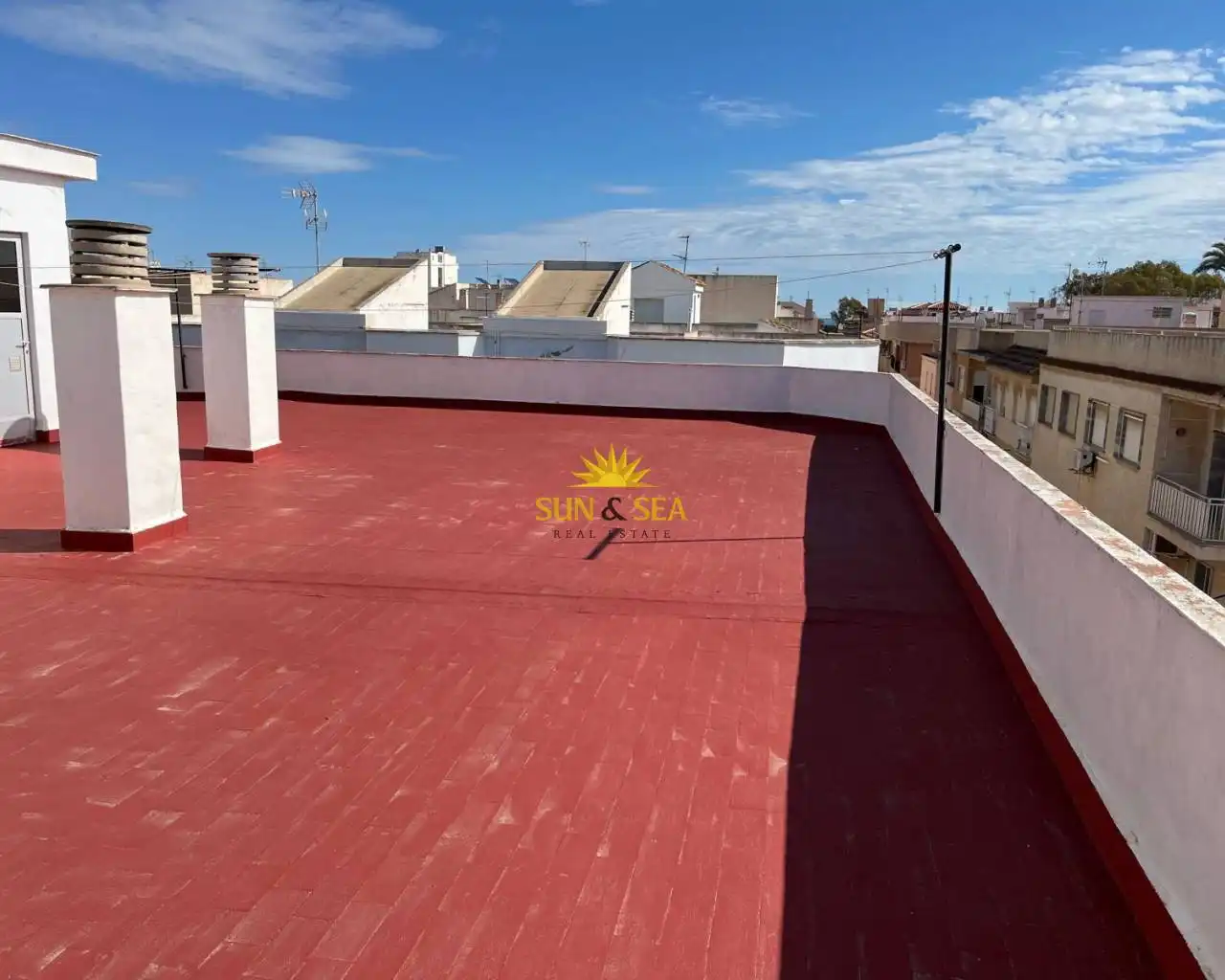 Terrace of Apartments for rent in San Javier  with Air Conditioner, Heating and Terrace