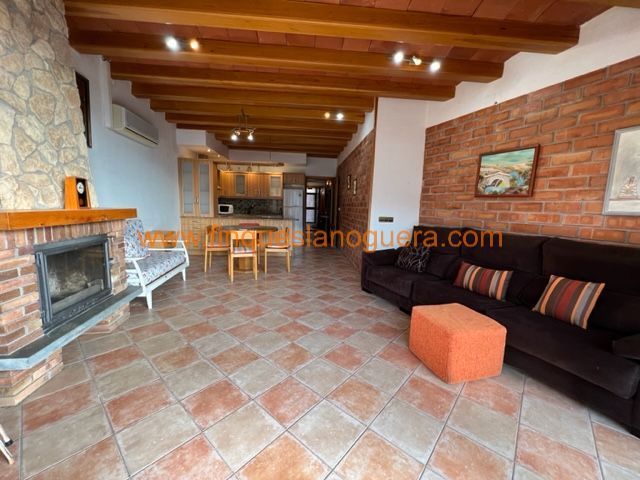 Living room of House or chalet for sale in Os de Balaguer  with Air Conditioner, Terrace and Storage room
