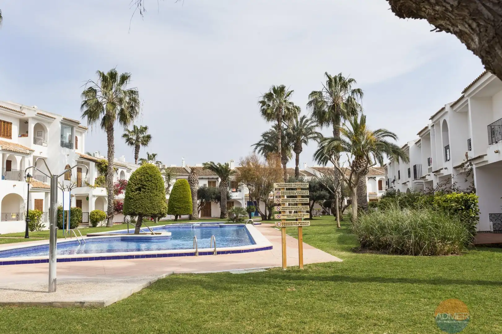 Garden of Duplexes for sale in La Manga del Mar Menor  with Terrace, Furnished and Community pool