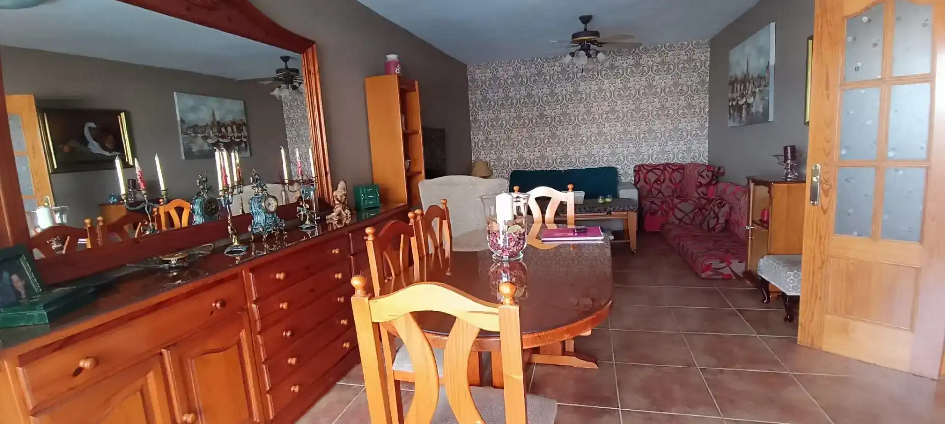 Menjador de Dúplex en venda en Nerja amb Aire condicionat i Balcó