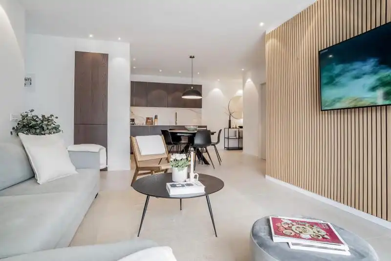 Living room of Apartments for rent in Nueva Andalucía