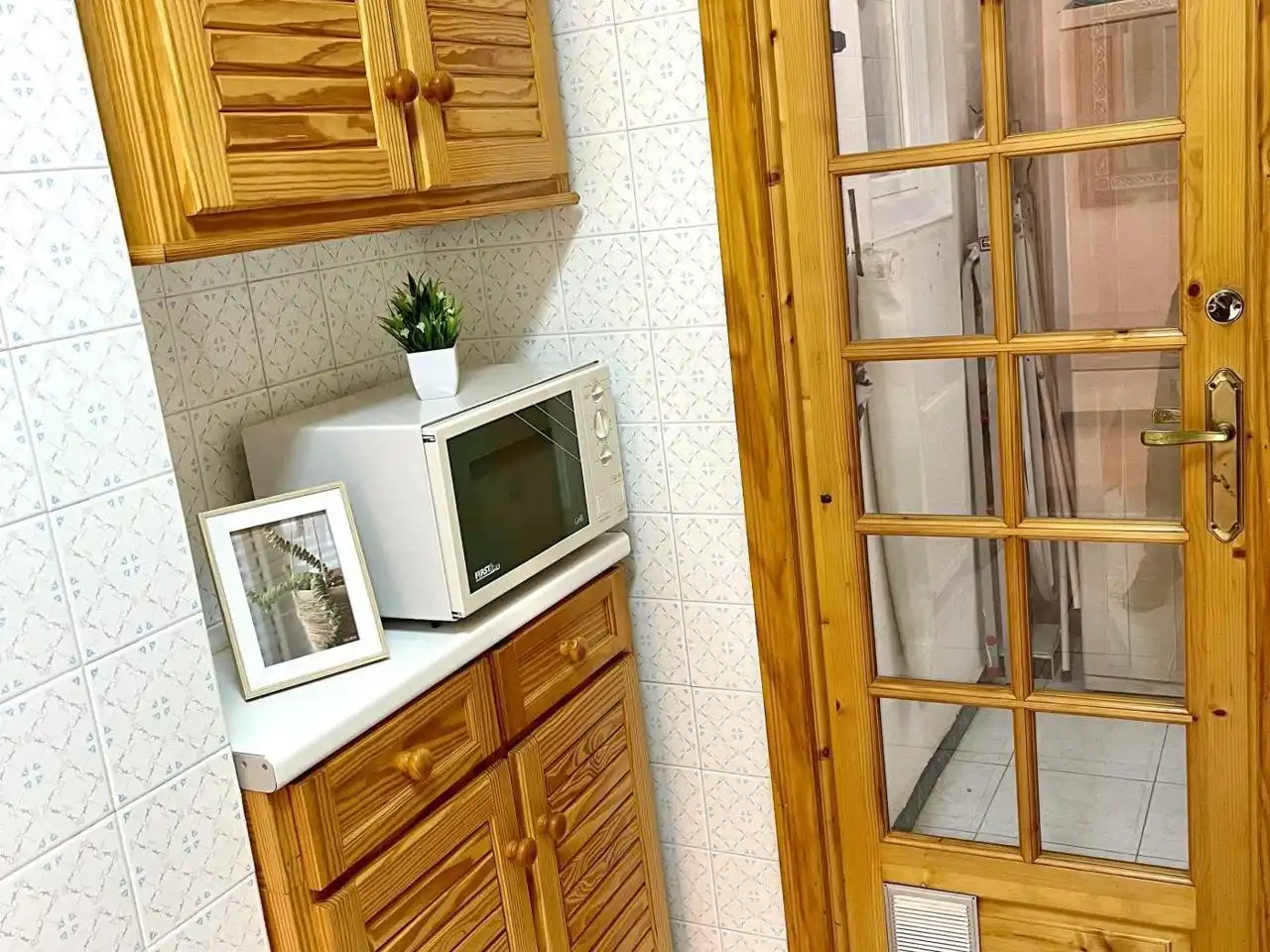 Cocina de Piso en venta en Salou con Terraza, Amueblado y Piscina comunitaria
