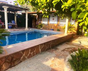 Swimming pool of House or chalet for sale in  Jaén Capital  with Air Conditioner, Heating and Private garden