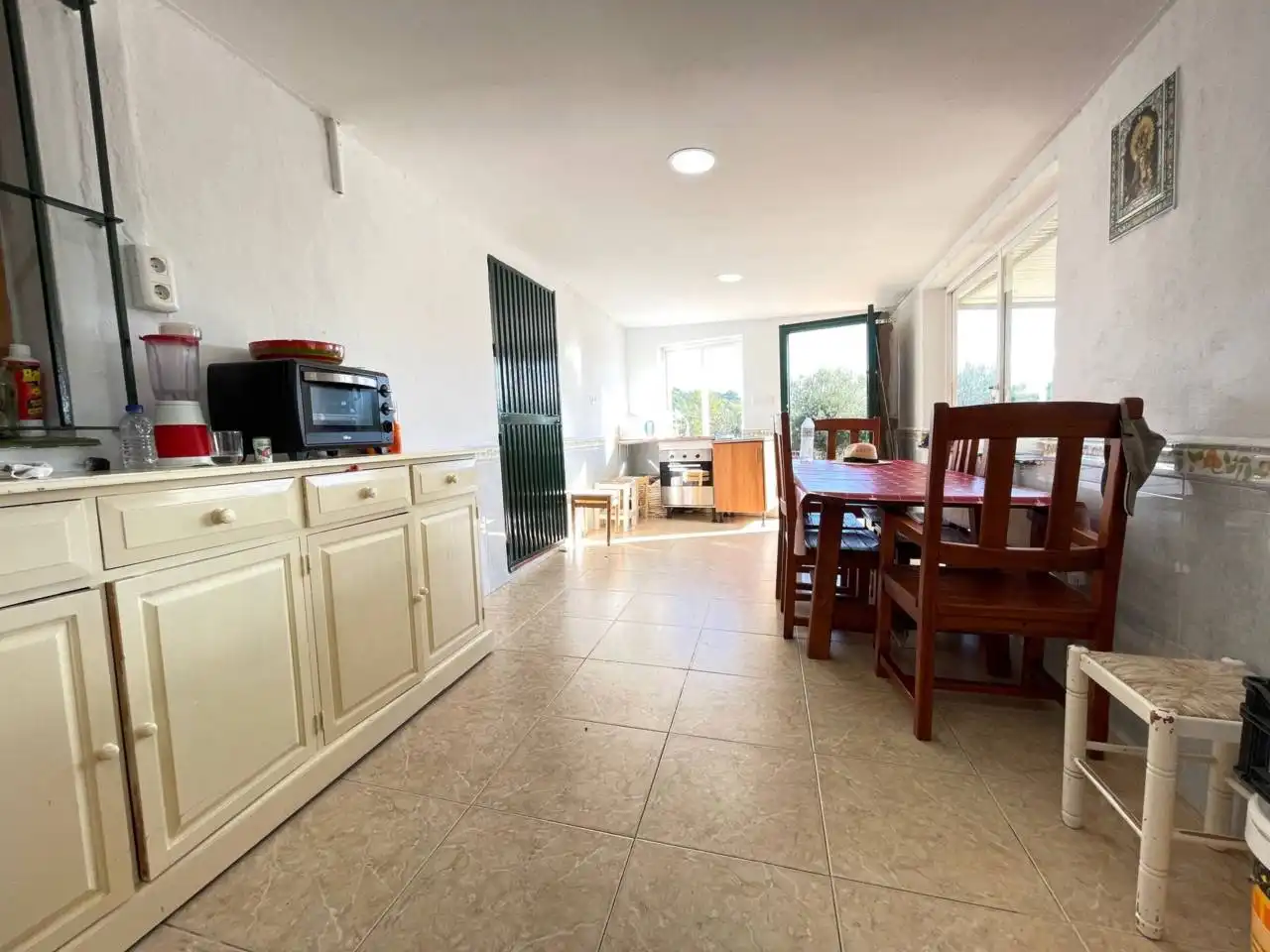 Cocina de Finca rústica en venta en Estepona con Jardín privado y Piscina