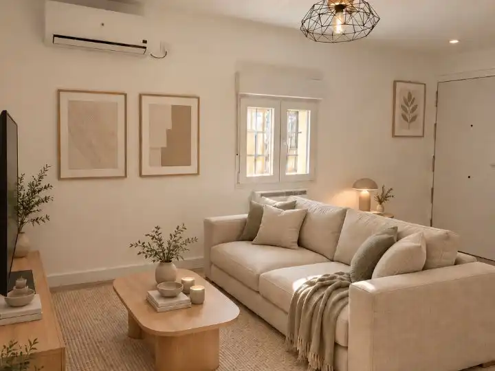 Sala d'estar de Pis en venda en Villa de Vallecas