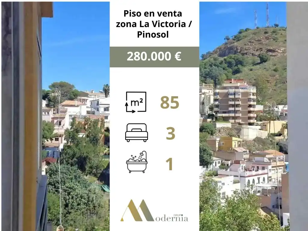 Flat for sale in Málaga  with Air Conditioner