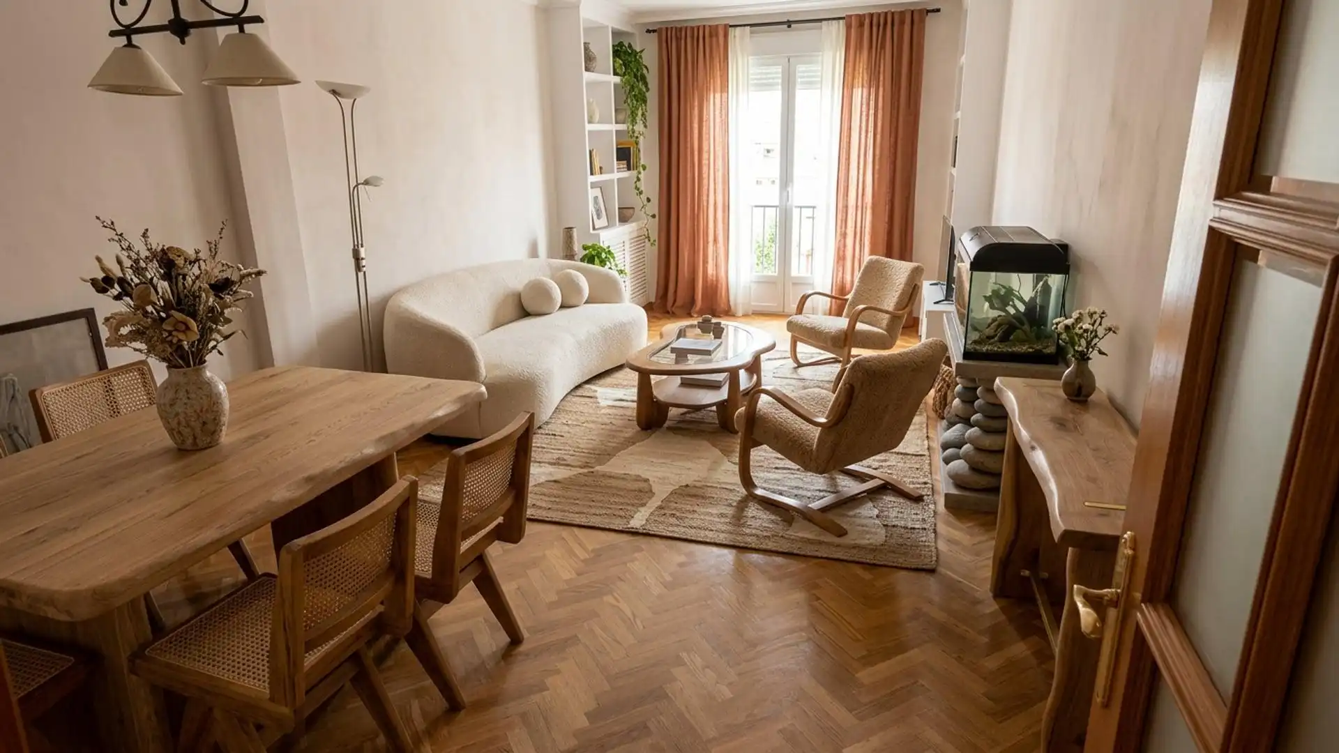 Sala d'estar de Apartament en venda en Villaviciosa de Odón amb Aire condicionat, Calefacció i Jardí privat