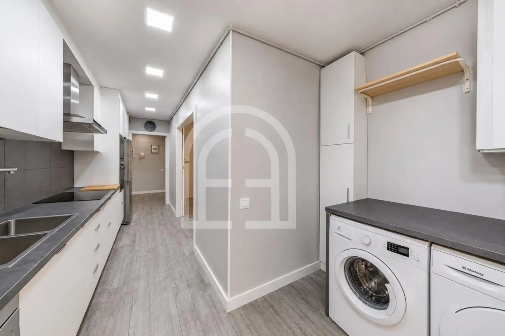 Cocina de Piso en venta en Montgat con Aire acondicionado, Jardín privado y Terraza