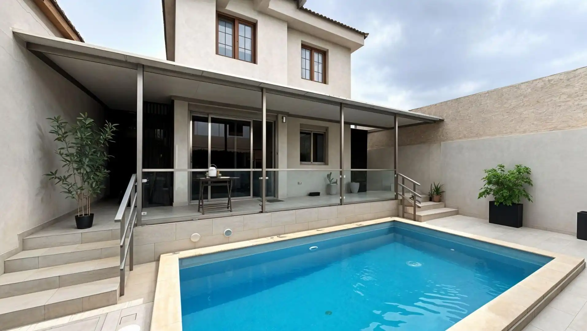Piscina de Casa o xalet en venda en Telde amb Aire condicionat, Terrassa i Traster