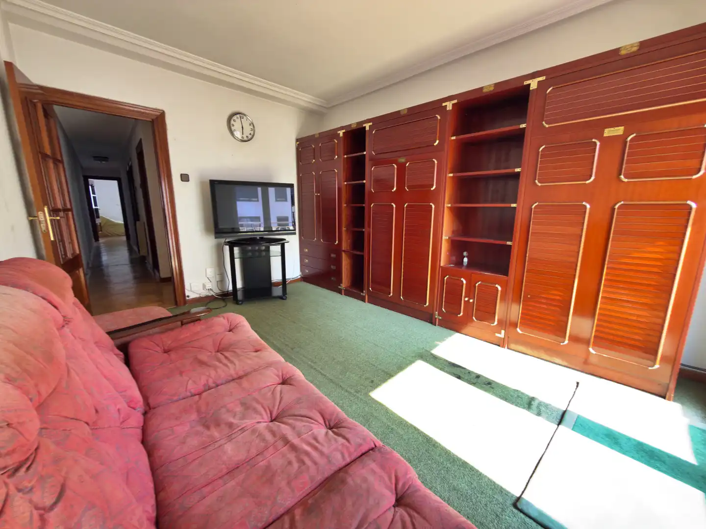 Sala d'estar de Pis en venda en Gijón  amb Calefacció, Parquet i Terrassa