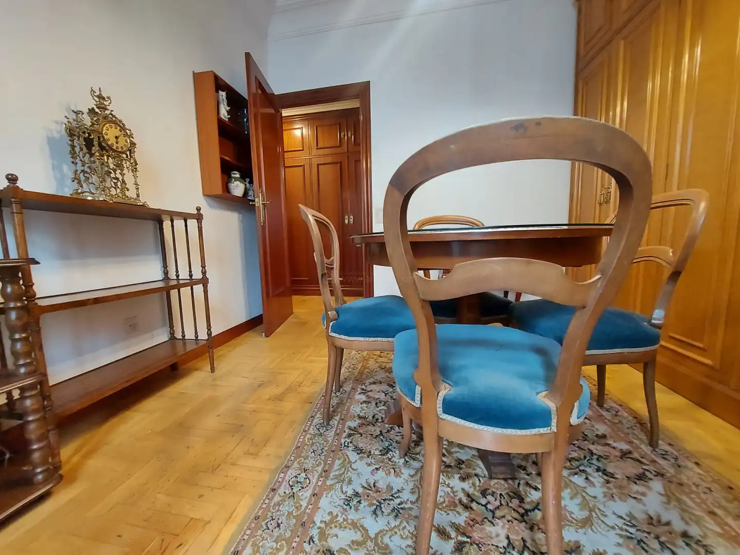 Dining room of Flat for sale in  Logroño  with Heating, Parquet flooring and Balcony