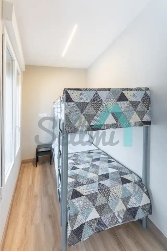 Bedroom of Houses for rent in Gijón   with Heating, Private garden and Terrace
