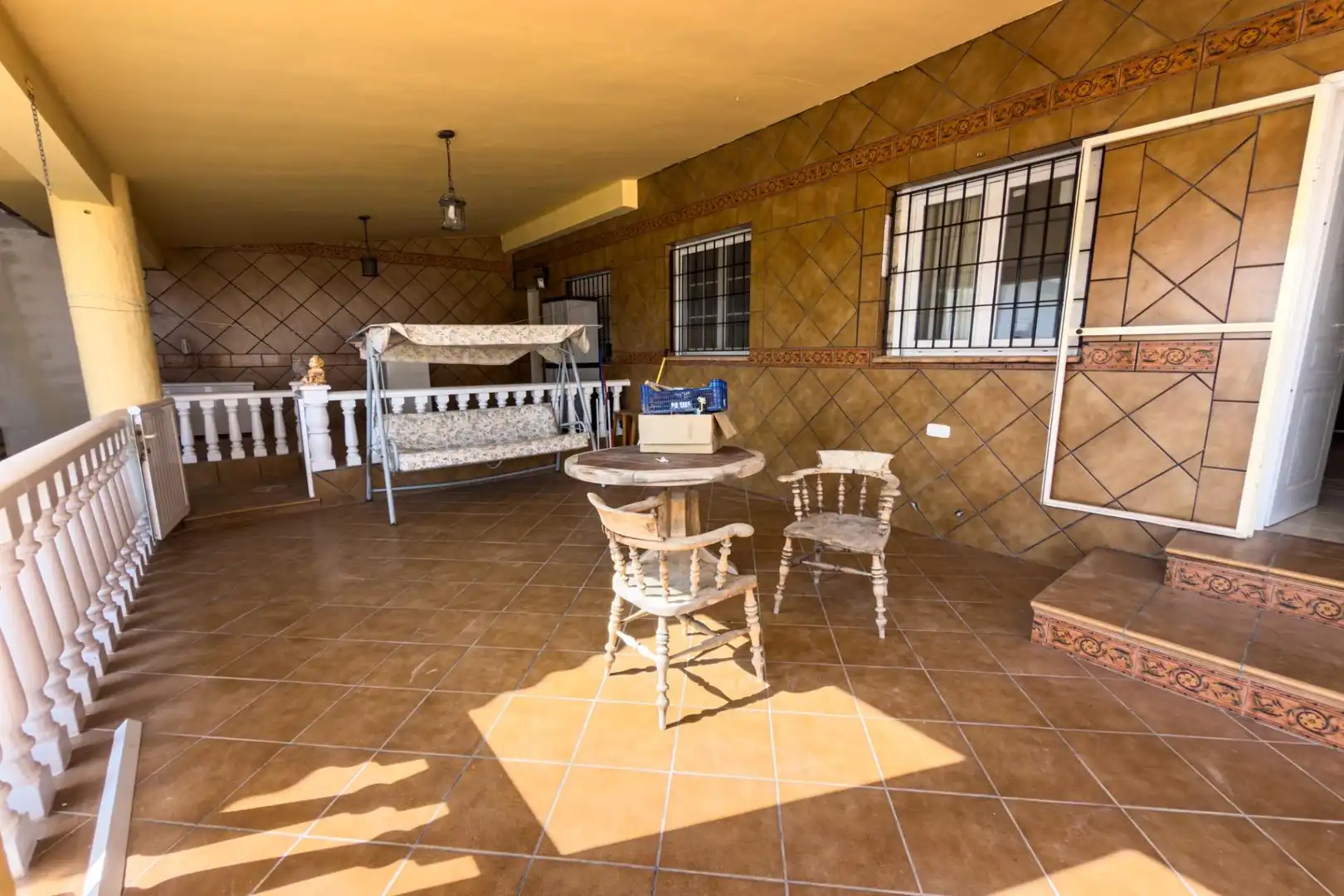 Terraza de Finca rústica en venta en San Javier con Aire acondicionado, Calefacción y Jardín privado