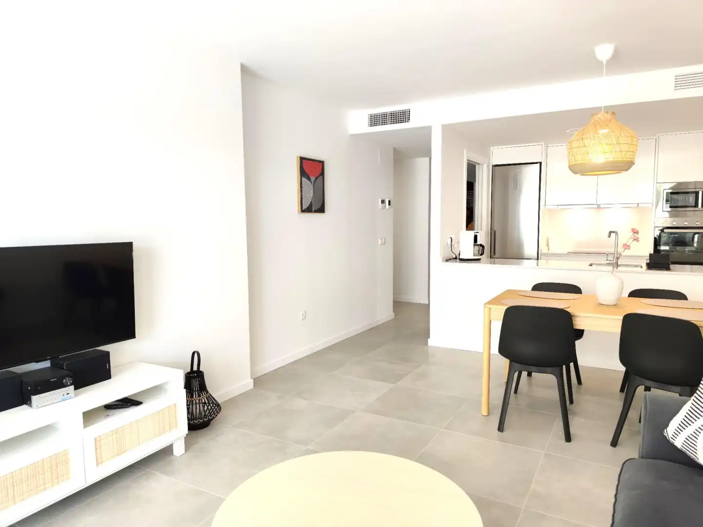 Living room of Ground floor for rent in Orihuela  with Air Conditioner, Heating and Private garden