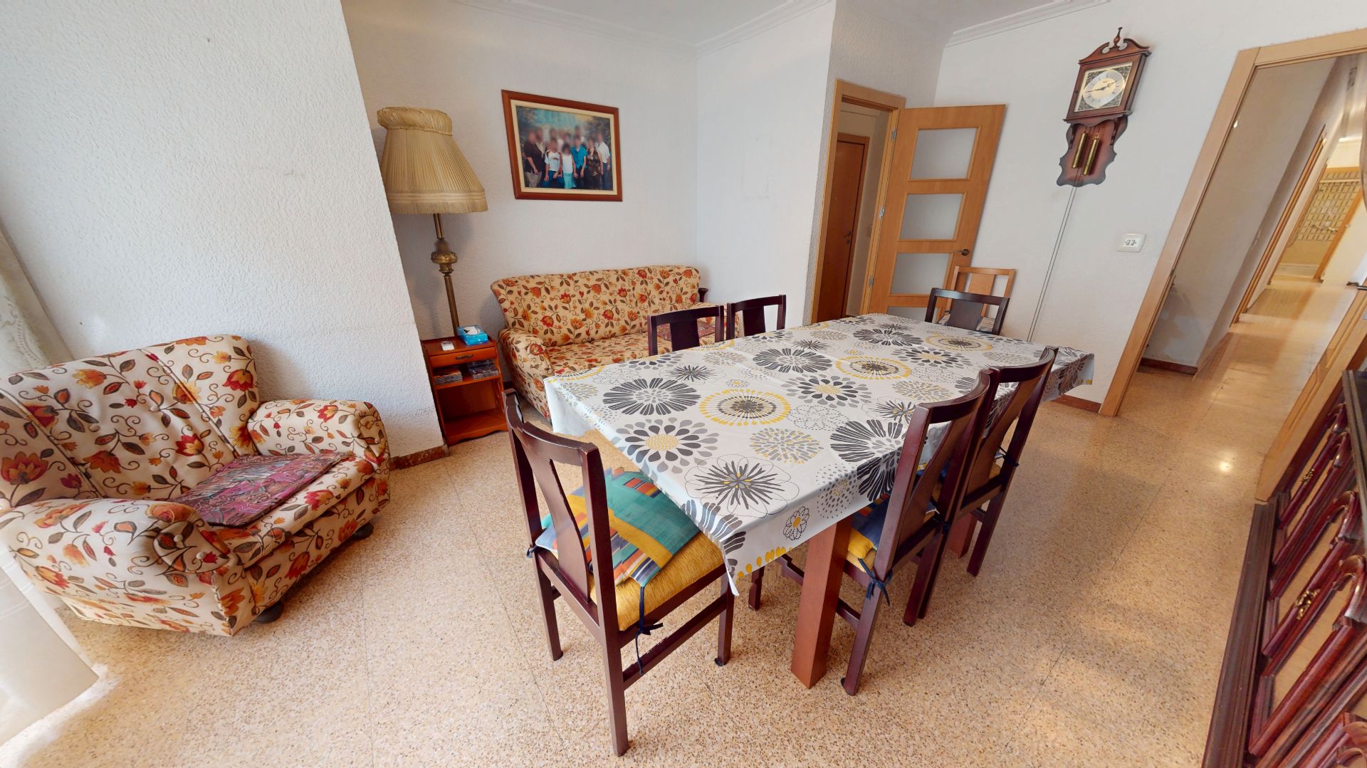 Dining room of Flat for sale in Alcoy / Alcoi  with Heating, Furnished and Oven