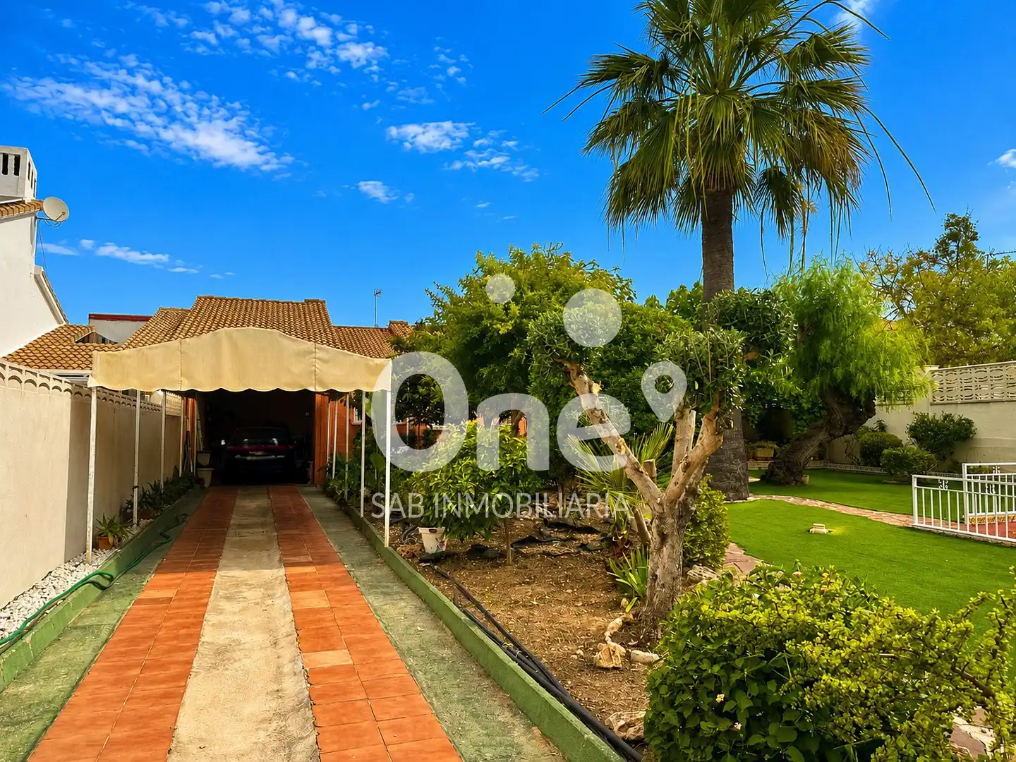 Garden of Houses for sale in San Antonio de Benagéber  with Air Conditioner, Private garden and Terrace