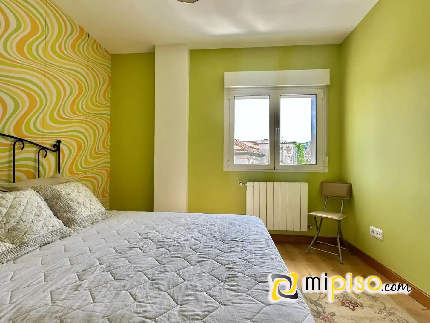 Schlafzimmer von Wohnung zum Verkauf in Colindres mit Heizung und Terrasse