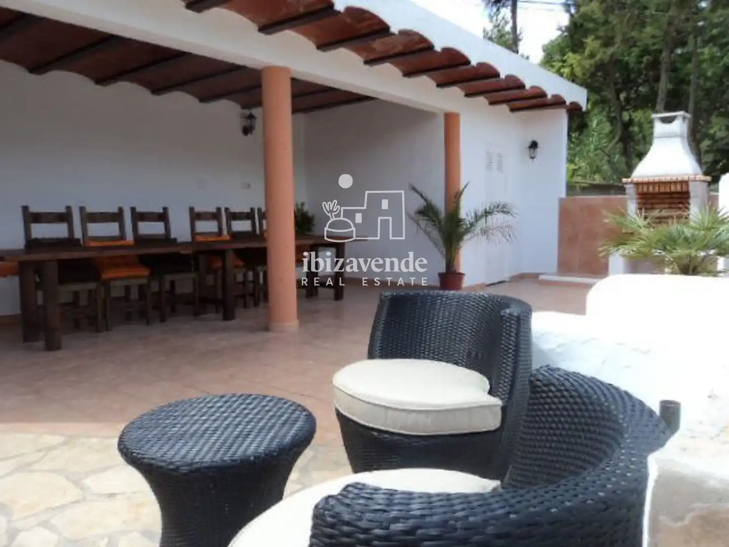 Terrassa de Casa o xalet de lloguer en Sant Josep de sa Talaia amb Aire condicionat, Calefacció i Terrassa