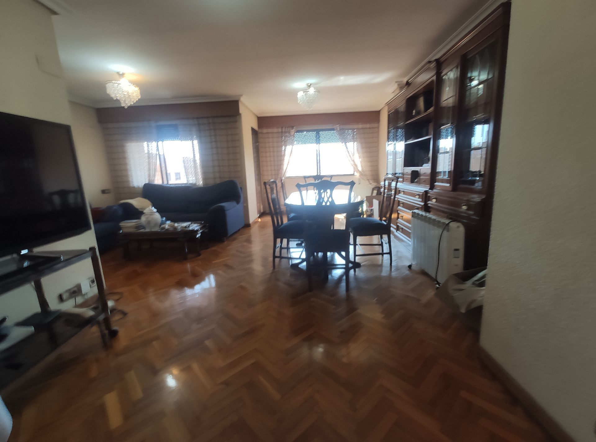 Sala d'estar de Pis en venda en  Valencia Capital amb Aire condicionat, Calefacció i Parquet