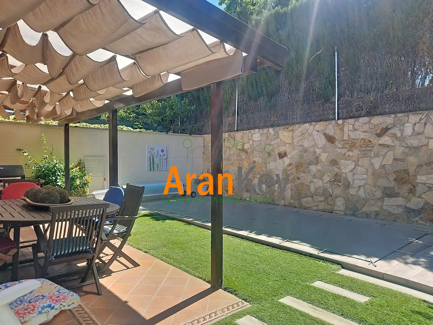 Terraza de Casa o chalet en venta en Aranjuez con Aire acondicionado, Calefacción y Jardín privado