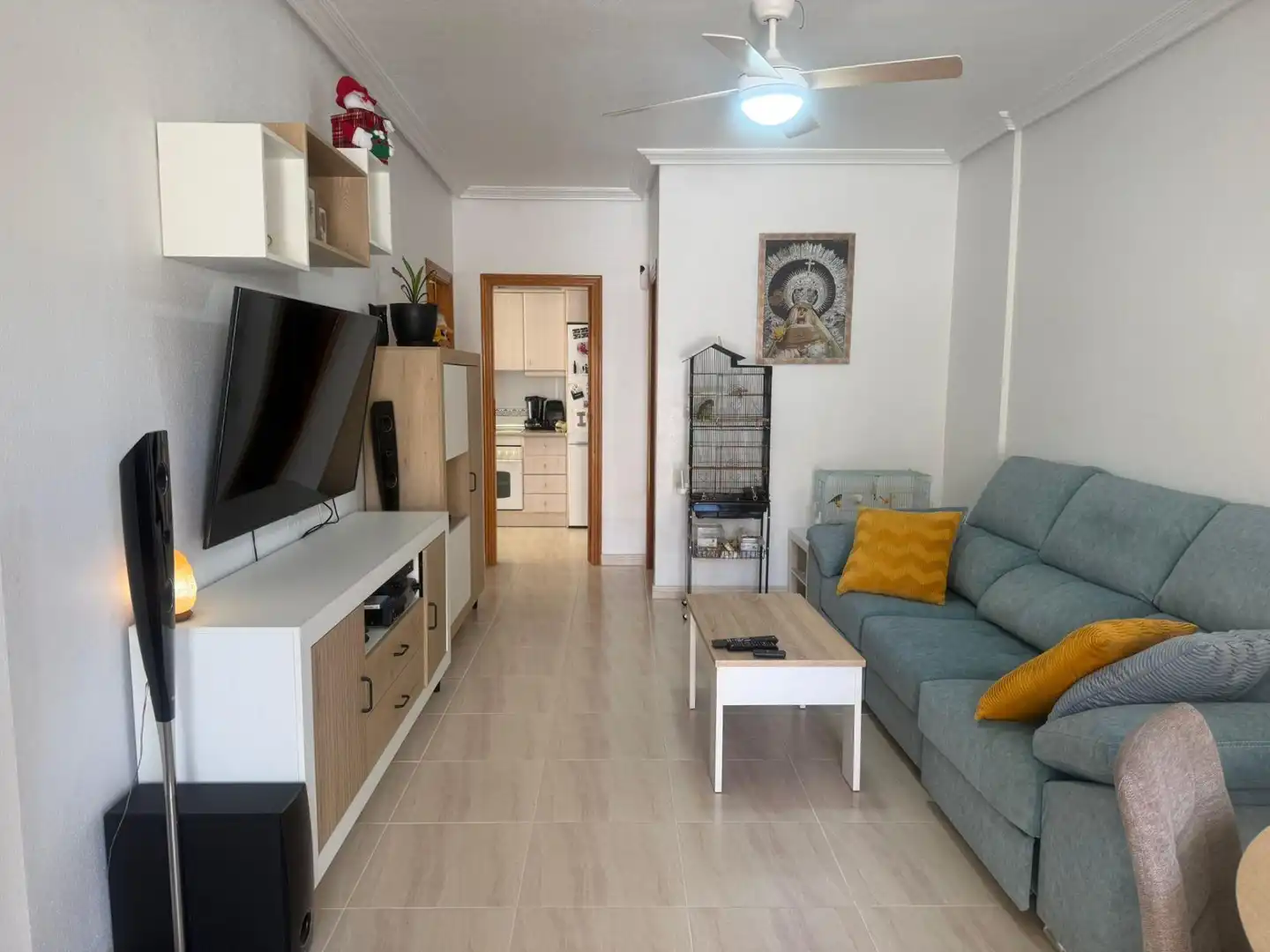 Sala de estar de Planta baja en venta en Águilas con Aire acondicionado, Jardín privado y Terraza