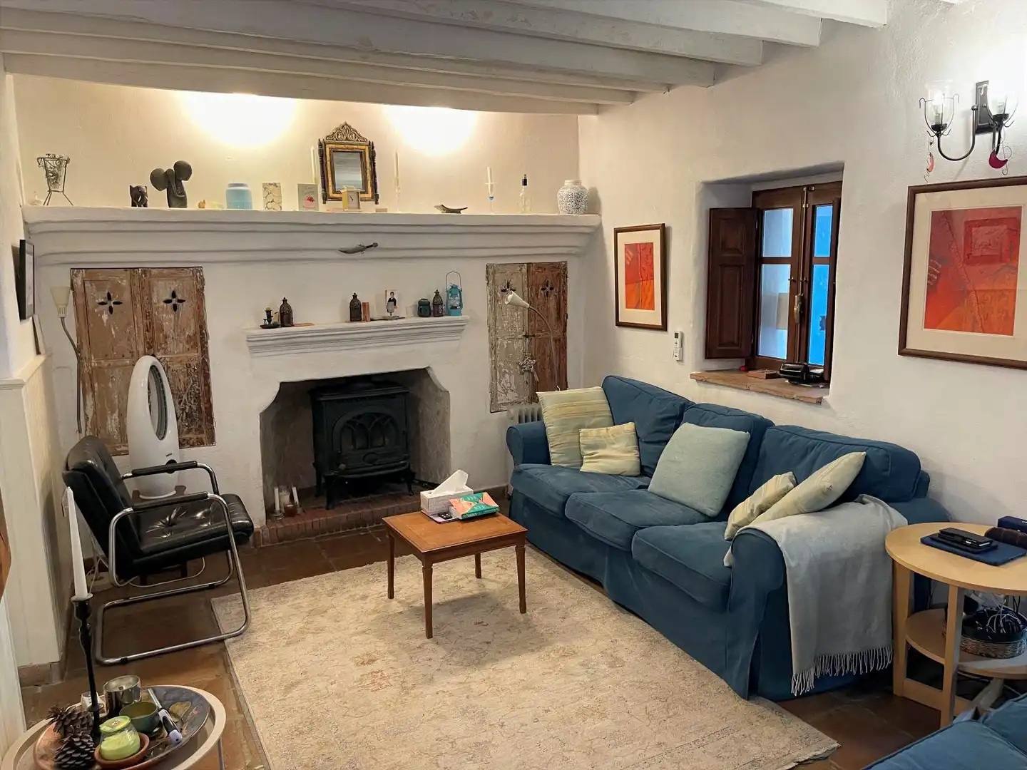 Sala de estar de Casa o chalet en venta en Álora con Aire acondicionado, Calefacción y Jardín privado
