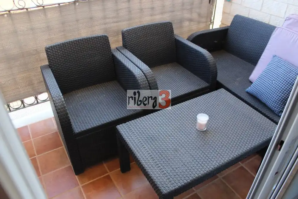 Terrasse von Einfamilien-Reihenhaus zum Verkauf in San Javier mit Klimaanlage, Terrasse und Balkon