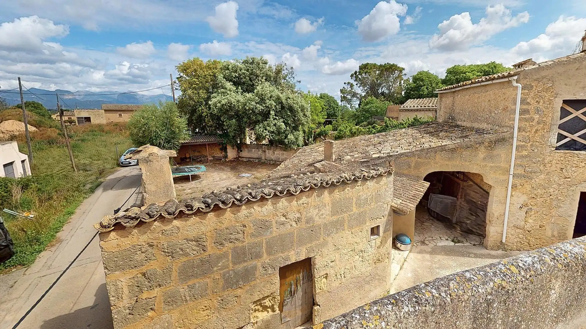 Vista exterior de Casa o xalet en venda en Santa Eugènia amb Jardí privat
