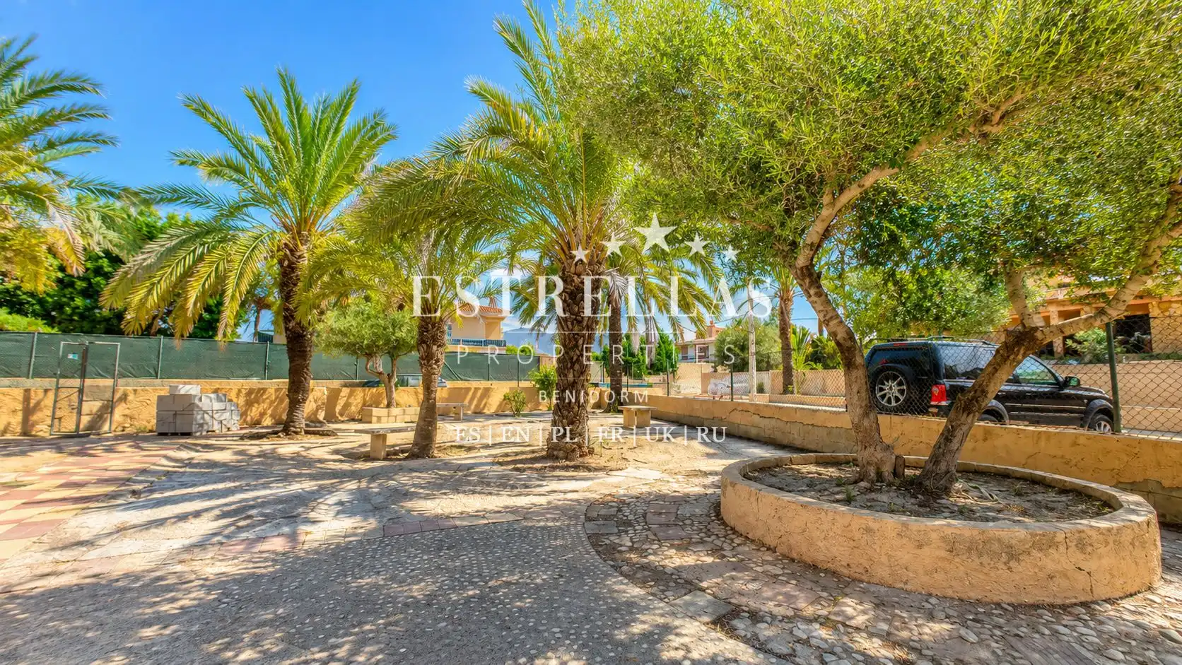 Vista exterior de Apartament en venda en L'Alfàs del Pi amb Aire condicionat, Jardí privat i Terrassa