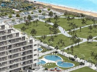 Exterior view of Flat for sale in Oropesa del Mar / Orpesa  with Air Conditioner, Terrace and Furnished