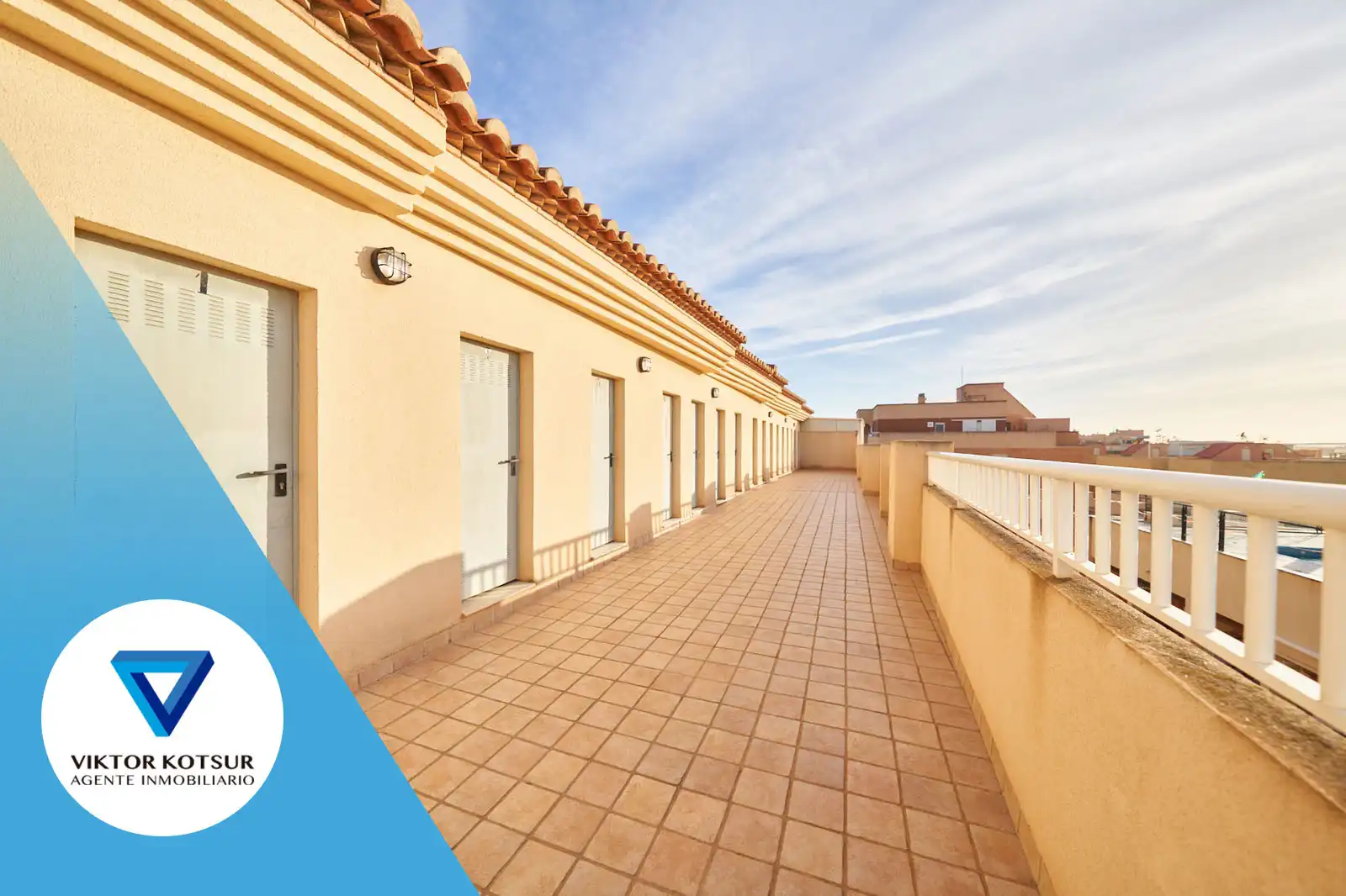 Terrace of Attic for sale in Roquetas de Mar  with Air Conditioner, Heating and Terrace