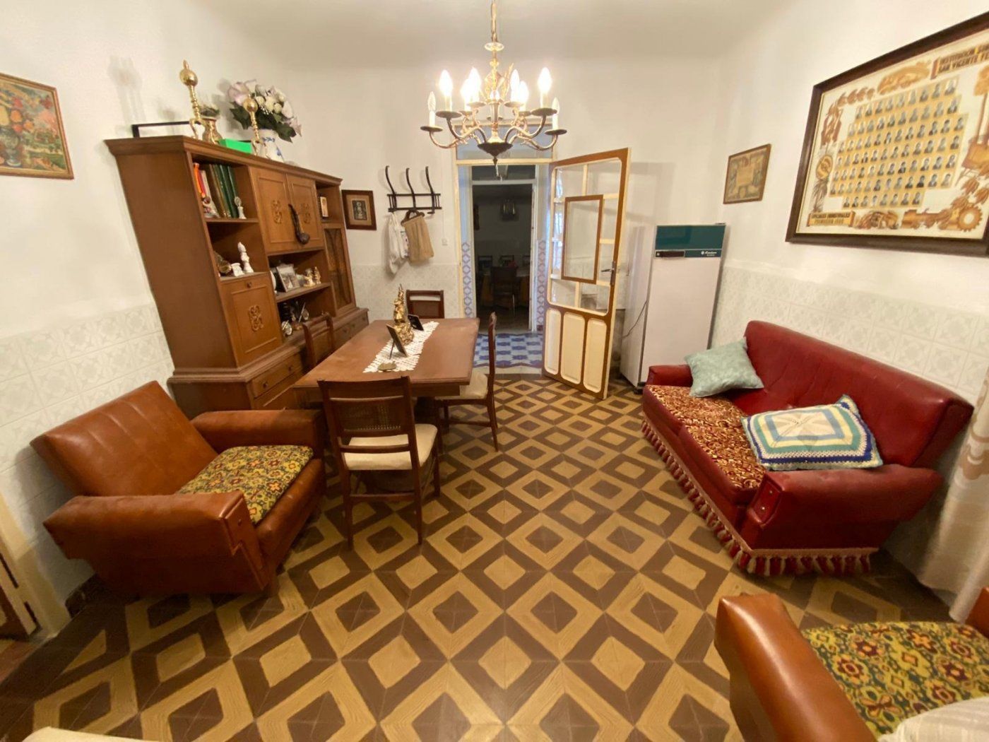 Sala d'estar de Finca rústica en venda en Casas de Benítez