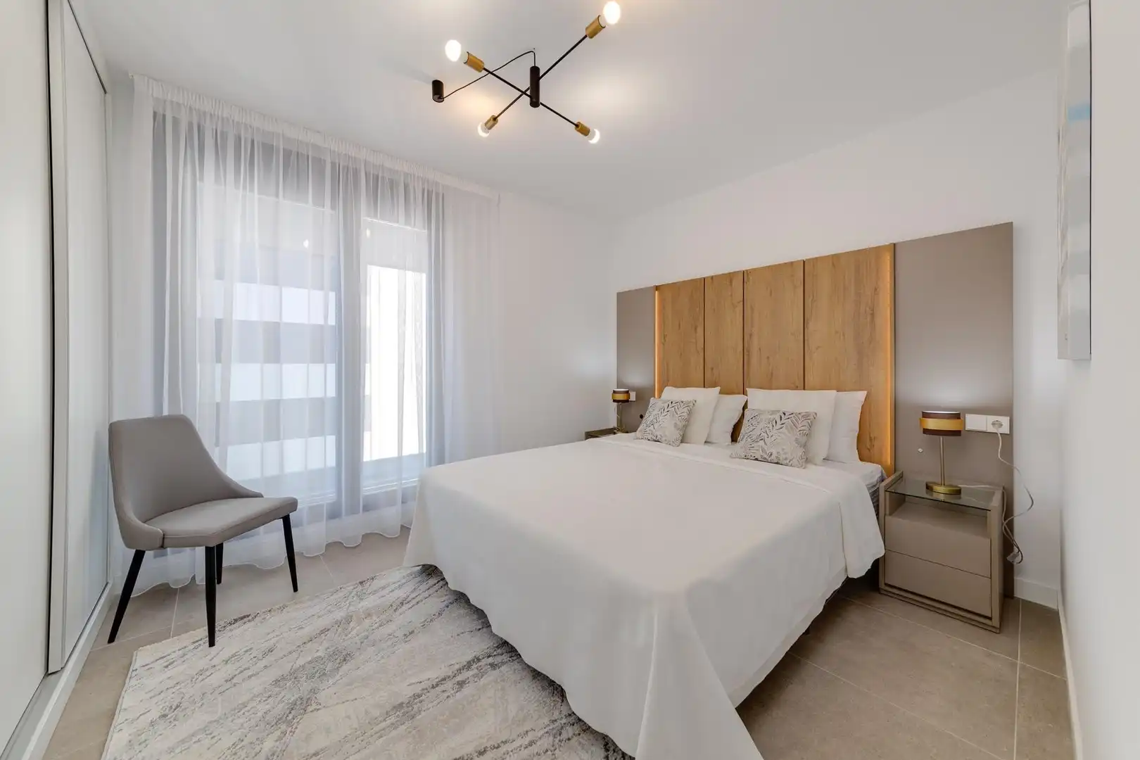 Habitación de Apartamento en venta en Calpe / Calp con Aire acondicionado, Calefacción y Jardín privado