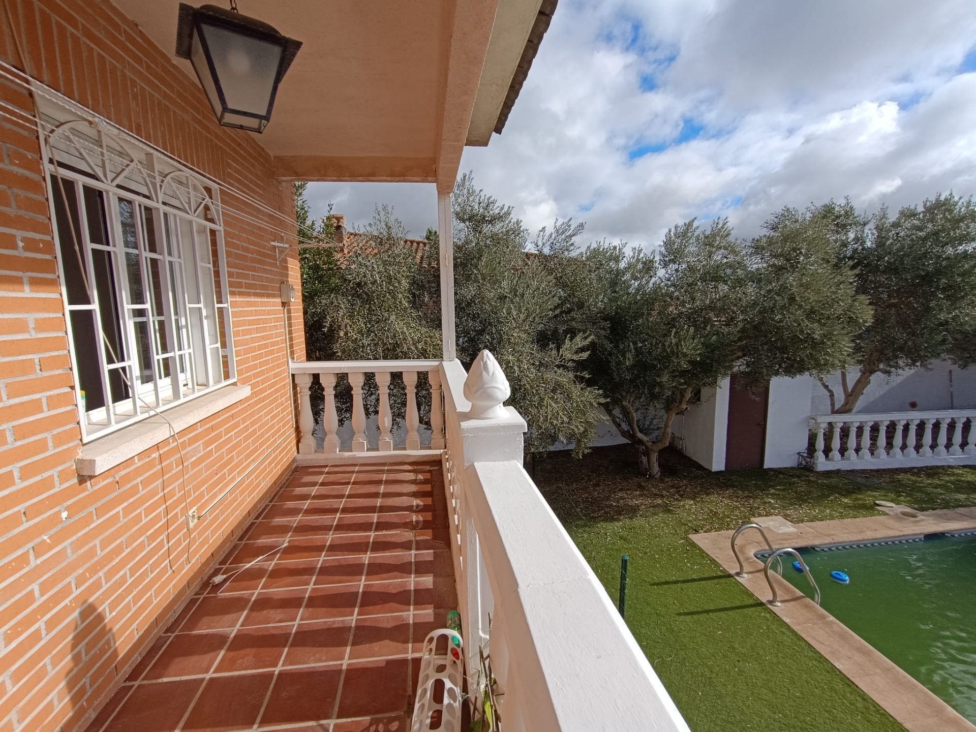 Jardí de Casa o xalet en venda en Las Ventas de Retamosa amb Aire condicionat, Calefacció i Jardí privat