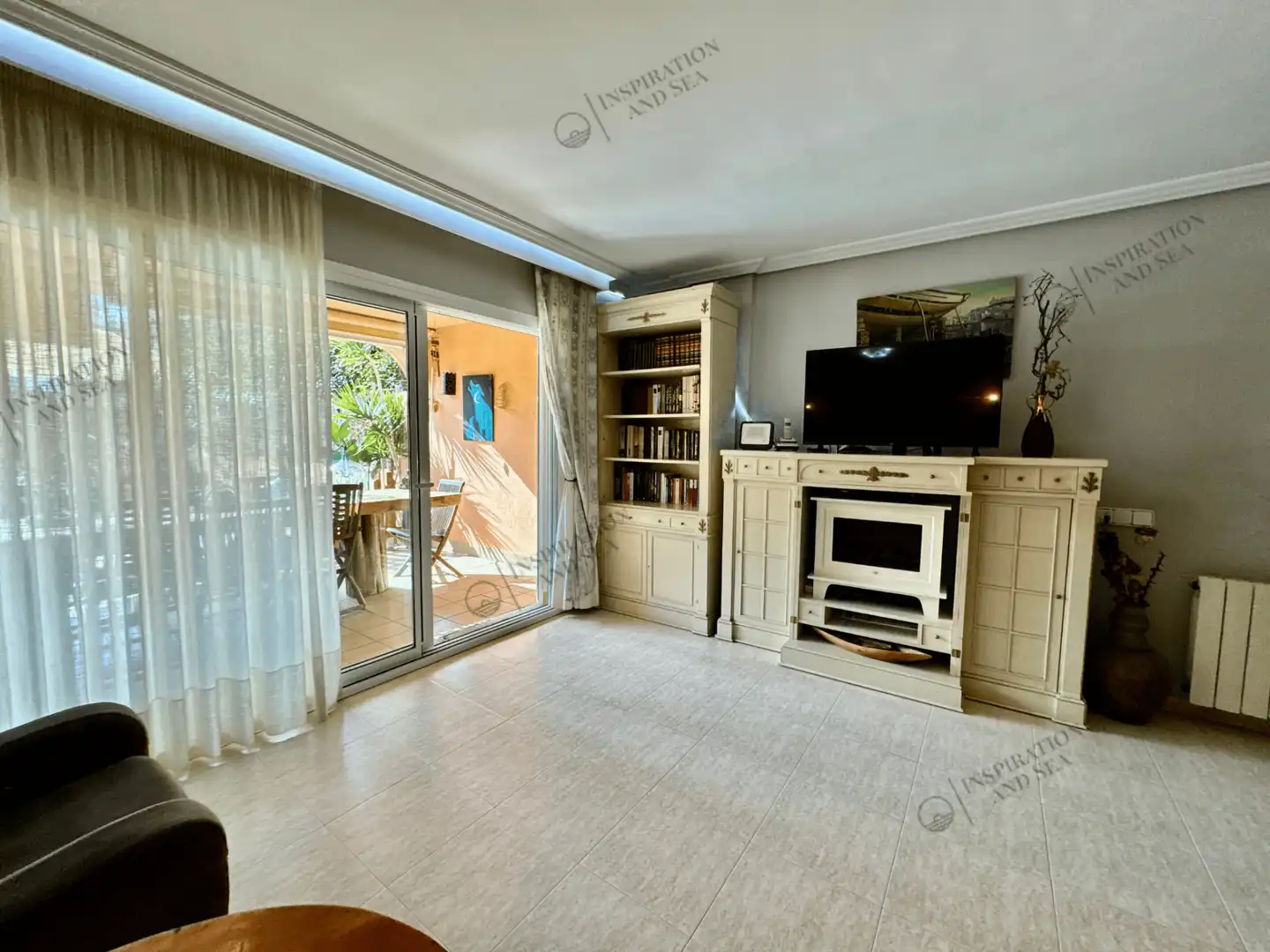 Living room of Duplexes for rent in Eivissa  with Air Conditioner, Heating and Terrace