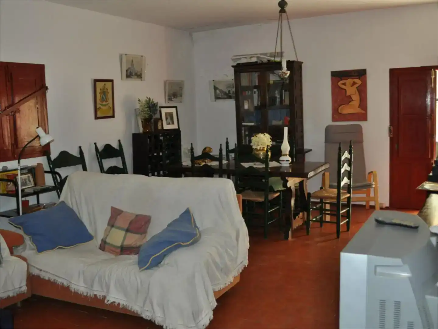 Sala d'estar de Finca rústica en venda en Fuente del Arco