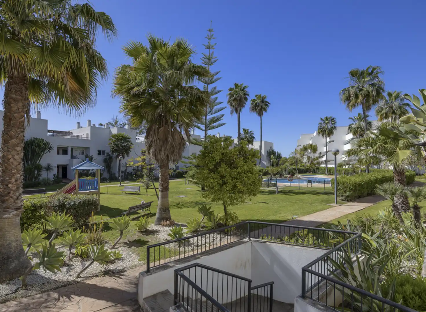 Jardín de Apartamento en venta en Marbella con Aire acondicionado, Calefacción y Terraza