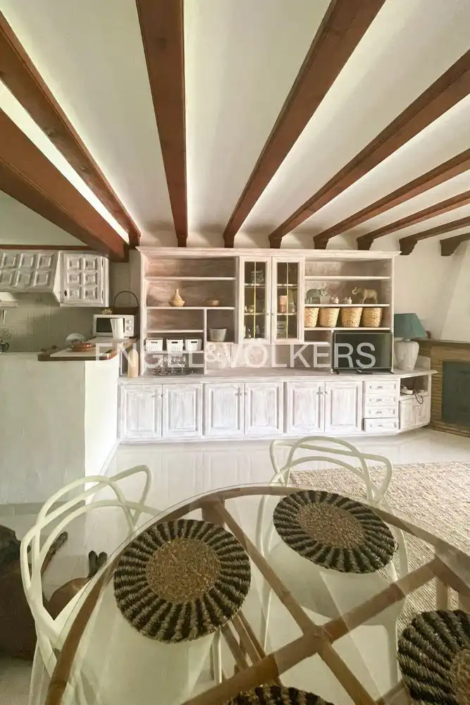 Cocina de Casa o chalet en venta en Dénia con Aire acondicionado, Calefacción y Jardín privado