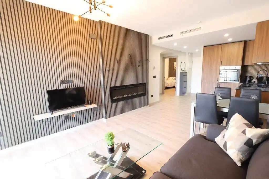 Sala de estar de Apartamento en venta en Orihuela con Aire acondicionado, Jardín privado y Terraza