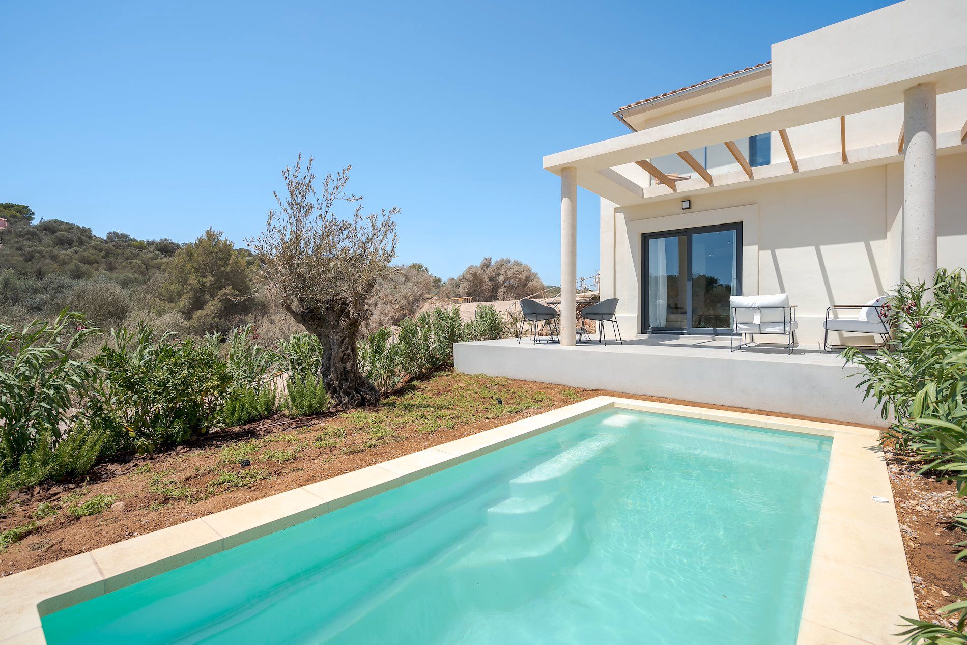 Swimming pool of Single-family semi-detached for sale in Manacor  with Private garden, Terrace and Community pool