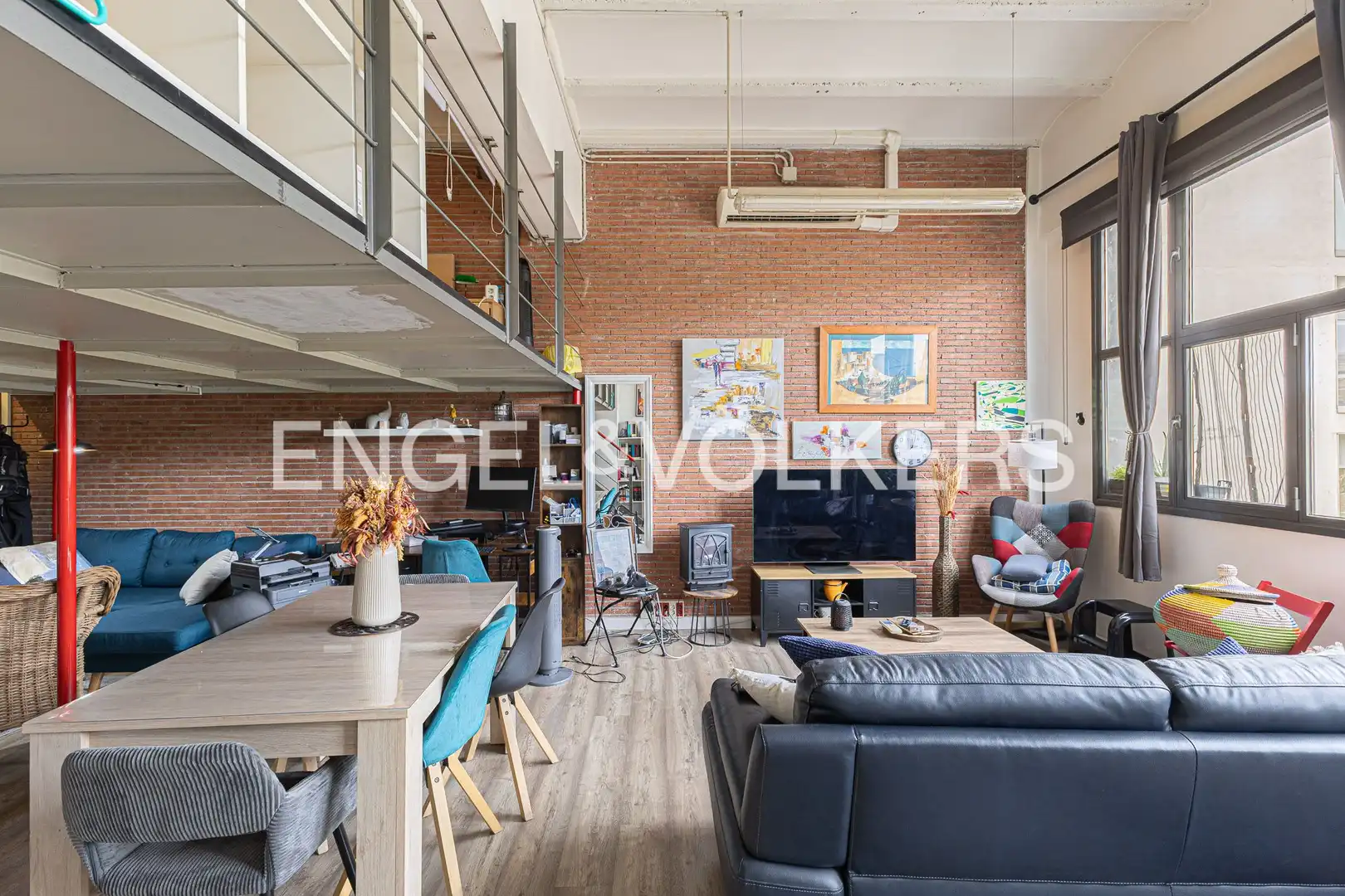 Sala de estar de Piso en venta en Barcelona con Aire acondicionado y Calefacción